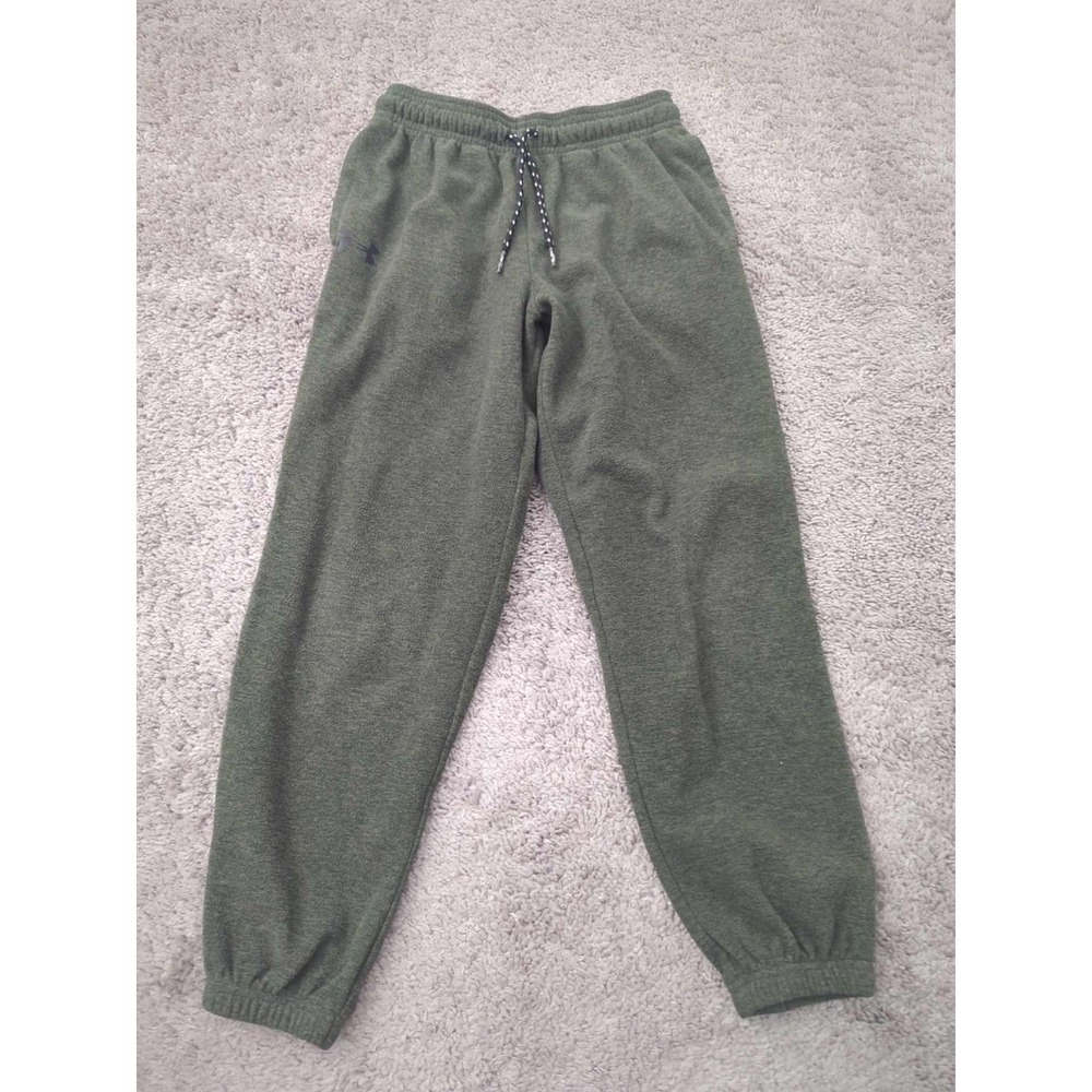 Under Armour Sweatpants‎ Youth Boys M Green Jogger Lounge Active Casual